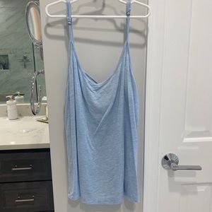 Light Blue flowy tank!